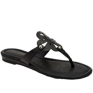 CLEARANCE NIB Charter Club Ozella Laser Cut Slip On Flats Flip Flops Size 8 M